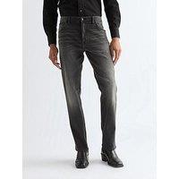 Wrangler Texas Stretch Straight Jeans - Black
