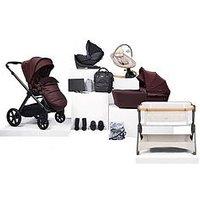 Bababing! 16 Piece Raffi Mkii Travel & Home Bundle With Spin Car Seat & Isofix Base - Heritage