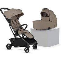 Silver Cross Nia Compact Travel Stroller With Carry Cot - Champagne