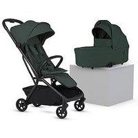 Silver Cross Nia Compact Travel Stroller With Carry Cot - Conifer