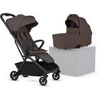 Silver Cross Nia Compact Travel Stroller With Carry Cot - Chocloate
