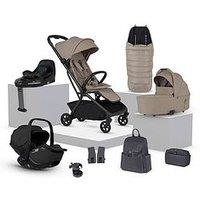 Silver Cross Nia Compact Travel System With Accessories - Champagne
