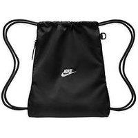 Nike Unisex Heritage Drawstring Bag 2.0 - Black
