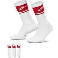 Nike Unisex Everyday Elevated Crew Socks 3 Pack