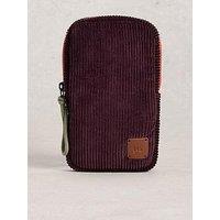 White Stuff Meadow Corduroy Phone Bag - Purple