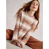 White Stuff Sabrina Spacedye Jumper - Multi