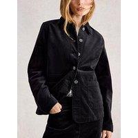 White Stuff Carrie Velvet Jacket - Black