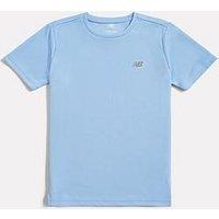New Balance Junior Boys Athletic T-Shirt - Blue