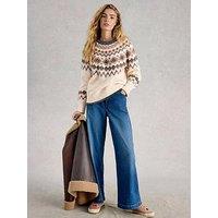 White Stuff Arctic Fairisle Jumper - Multi