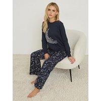 Pixiegirl Petite Night Sky Pyjama Set - Blue