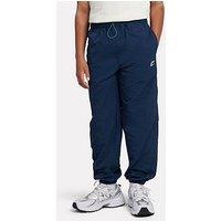 New Balance Junior Boys Premium Panelled Parachute Trouser - Navy