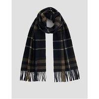 Mango Oxford Scarf - Navy