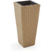 The Very Collection Calgary Rattan Effect Planter