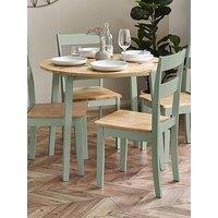 Julian Bowen Linwood Round Drop Leaf Table