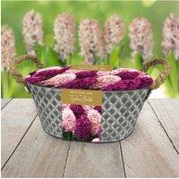 You Garden Outdoor Metal Trough Hyacinth