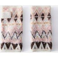 Mint Velvet Fairisle Knitted Glove - White