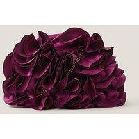 Monsoon Mindy Floral Clutch - Purple