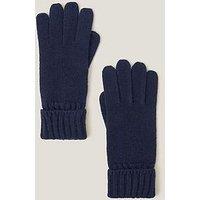 Monsoon Aster Knitted Glove - Blue