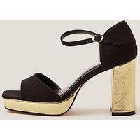 Monsoon Faith Two Tone Platform - Black
