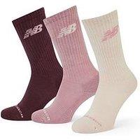 New Balance Everyday Seasonal Midcalf Socks 3 Pack - Multi
