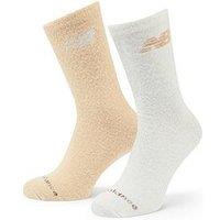 New Balance Shaggy Like Crew Socks 2 Pack - Multi