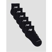 New Balance Everyday Ankle Socks 6 Pack - Multi