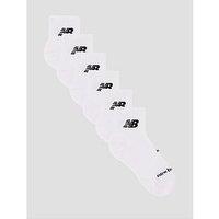 New Balance Everyday Ankle Socks 6 Pack - Multi