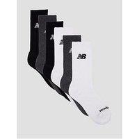 New Balance Everyday Crew Socks 6 Pack - Multi