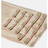 Beauty Works X Huda Barely There Clip Ins 18" Bohemian Blonde