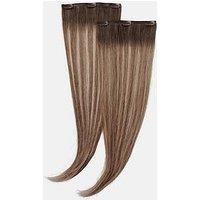 Beauty Works X Huda Barely There Mix & Match Duo 18" St Tropez Blonde