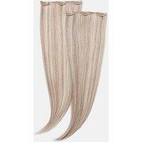 Beauty Works X Huda Barely There Mix & Match Duo 20" Iced Blonde