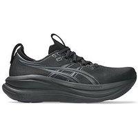Asics Mens Running Gel-Nimbus 28 Trainers - Black/Grey