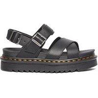 Dr Martens Voss Ii Athena Leather Sandals - Black