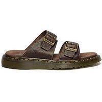 Dr Martens Josef Slide Sandal Grizzly - Dark Brown
