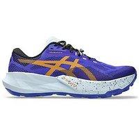 Asics Mens Running Trabuco 14 Trainers - Cobalt Burst/Sandstorm