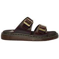 Dr Martens Josef Slide Sandal Charro Atlas - Dark Red