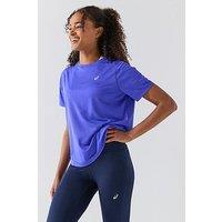 Asics Womens Running Core T-Shirt - Blue