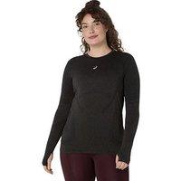 Asics Womens Running Road Seamless Long Sleeve T-Shirt - Black