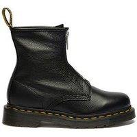 Dr Martens 1460 Fz Zip Up Boot Virginia - Black