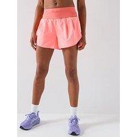 Asics Womens Running Road 35Inch Shorts - Pink