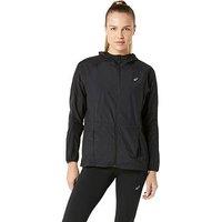 Asics Womens Running Road Packable Jacket - Black