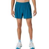 Asics Mens Running Road 5Inch Shorts - Blue
