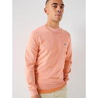 Lacoste Classic Fit Merino Wool Knitted Jumper - Light Pink