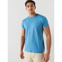 Lacoste Pima Cotton Short Sleeve T-Shirt- Blue