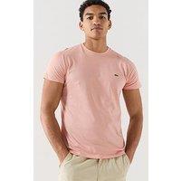Lacoste Pima Cotton Short Sleeve T-Shirt- Pink