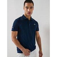 Lacoste X Novak Djokovic Ultra-Dry Polo Shirt - Blue