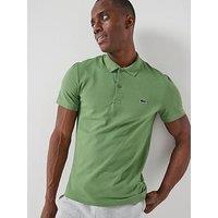 Lacoste Regular Fit Cotton Blend Ottoman Polo Shirt - Green