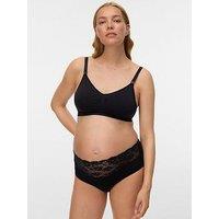 Mamalicious Mlilja 2-Pack Nursing Bra - Black