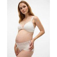 Mamalicious Mlamour Aira Feed Me Nursing Bra - White