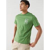 Lacoste Classic Fit Embroidered Heavy Cotton T-Shirt - Green